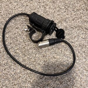 USB charger for Permobil wheelchair.